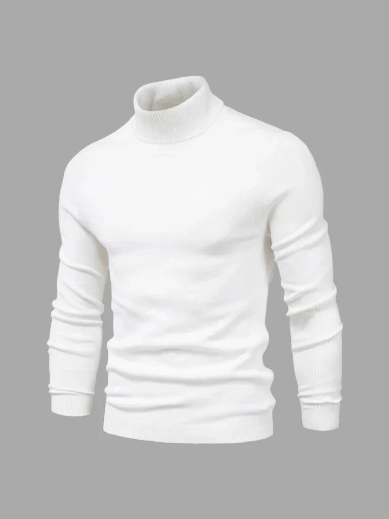Pull Col Roulé Homme – Lavable et Polyvalent