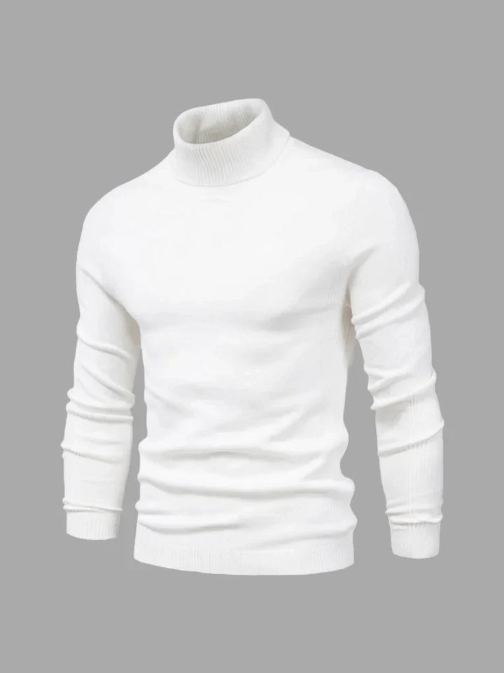 Pull Col Roulé Homme – Lavable et Polyvalent