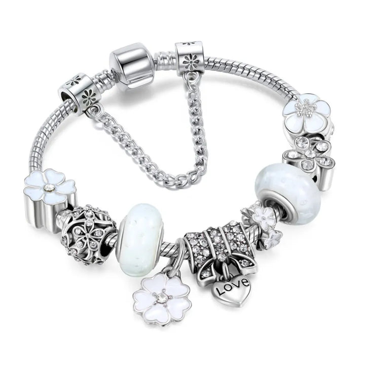 Bracelet Charme en Alliage Électroplaqué Unique
