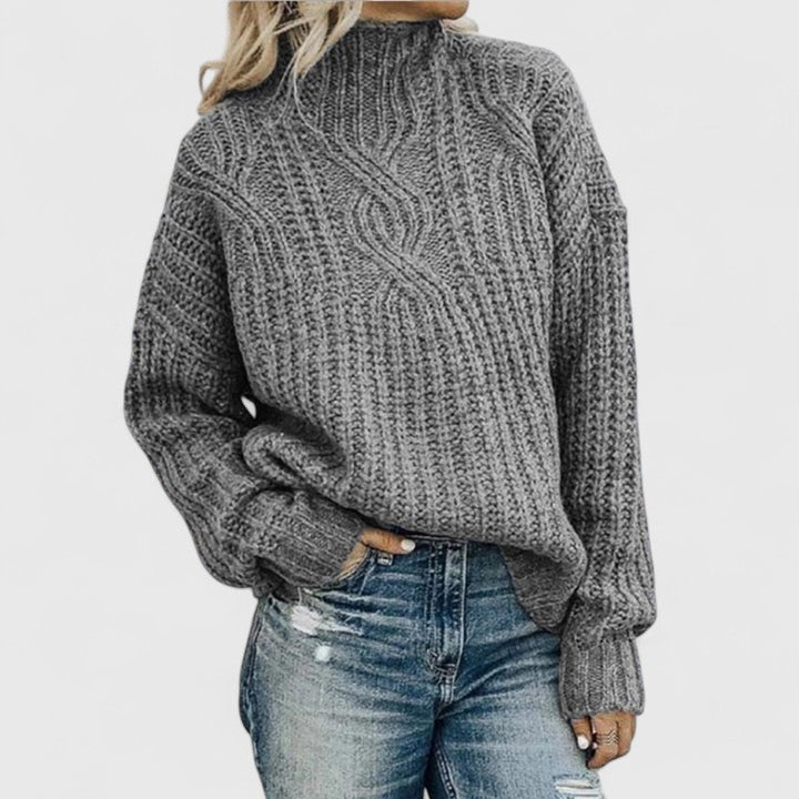 Pull en maille sophistiqué