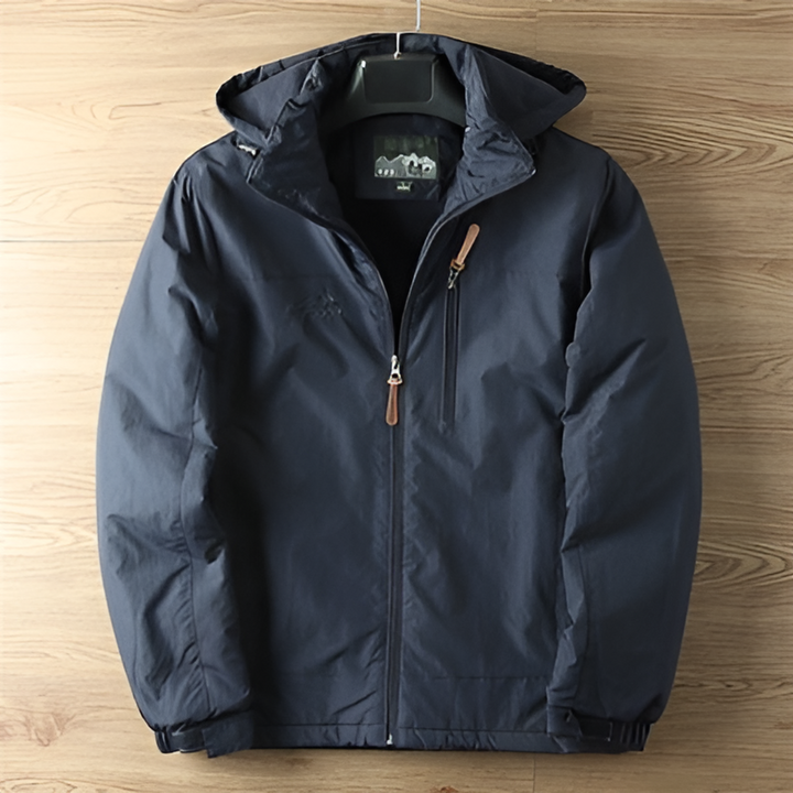 Veste extérieure imperméable respirante pour hommes avec capuche