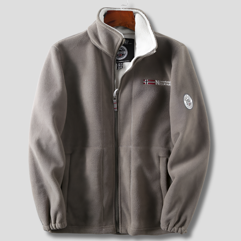 Veste en polaire coupe-vent et confortable pour homme