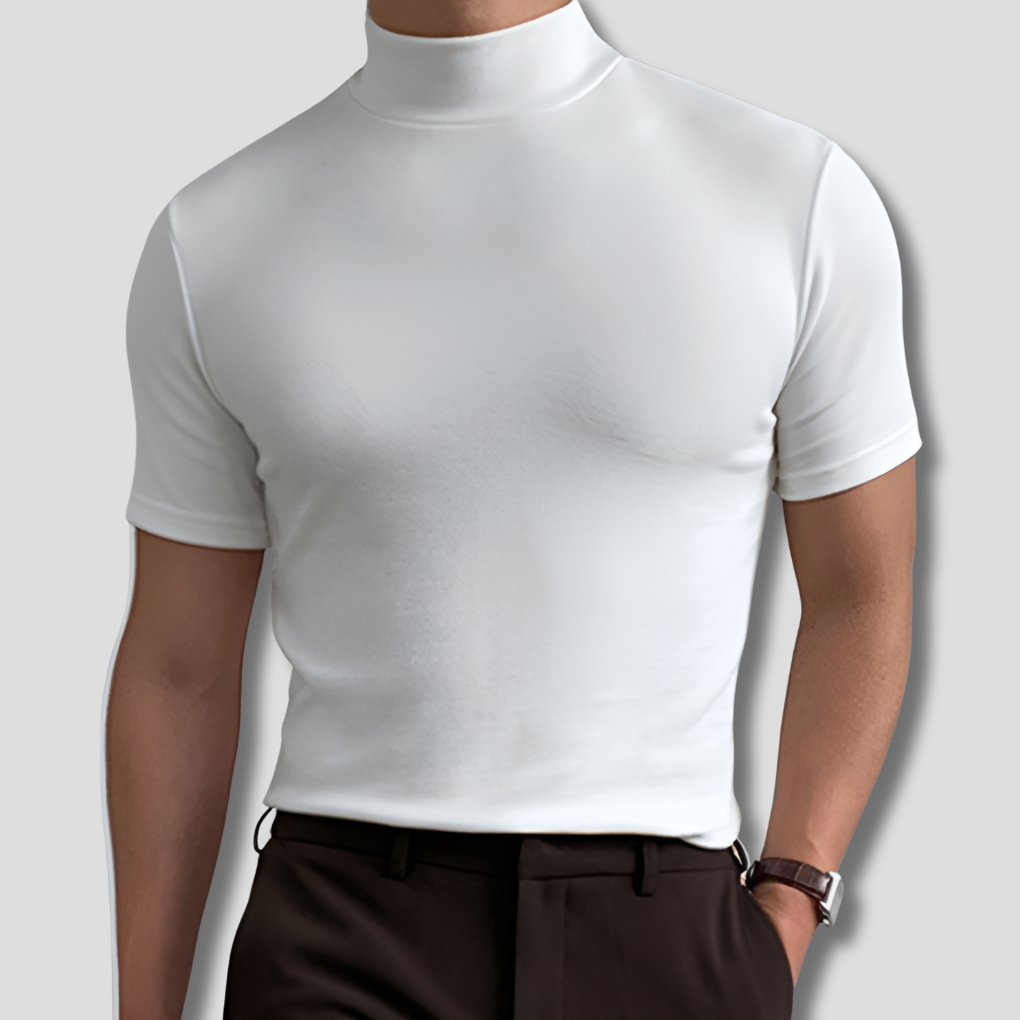 T-shirt Haut Col Homme