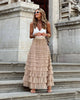 Jupe Maxi en Tulle avec Ceinture Élastique