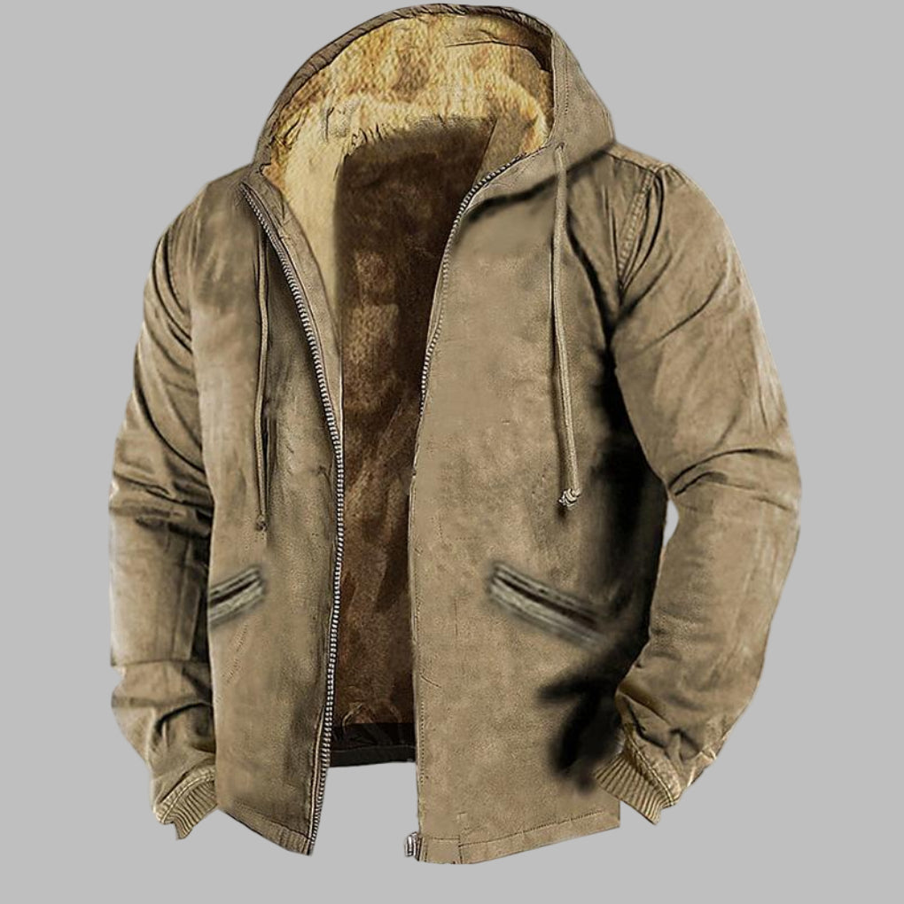 Veste d'hiver stylée et doublée