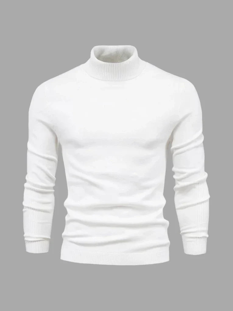 Pull Col Roulé Homme – Lavable et Polyvalent