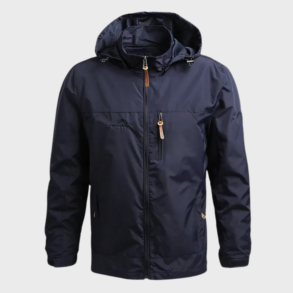 Veste imperméable extérieure pour hommes
