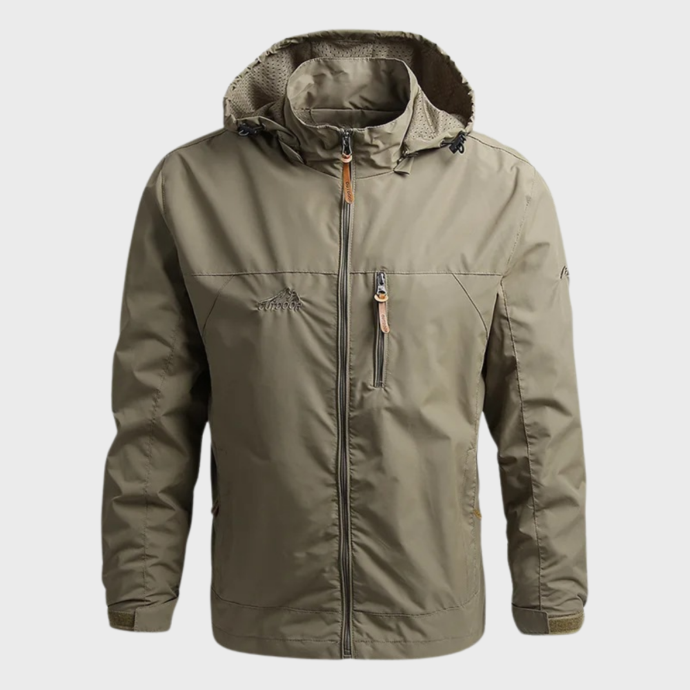 Veste imperméable extérieure pour hommes