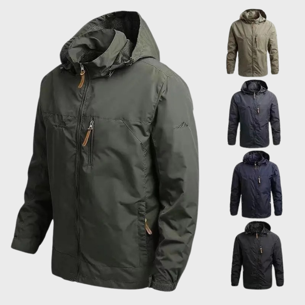 Veste imperméable extérieure pour hommes