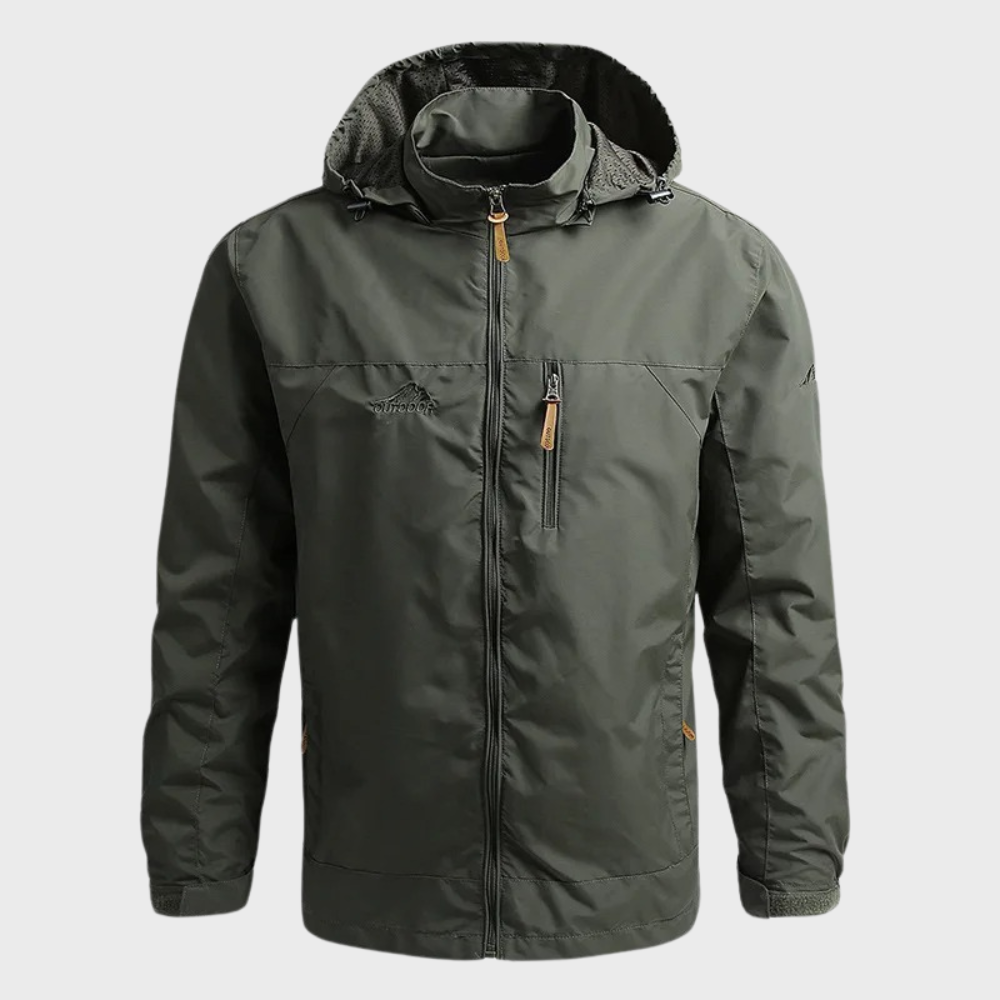 Veste imperméable extérieure pour hommes