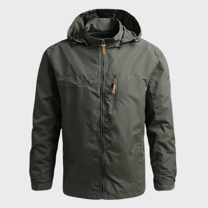 Veste imperméable extérieure pour hommes