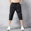 Pantalons en nylon 3/4 pour hommes – Séchage rapide et polyvalents