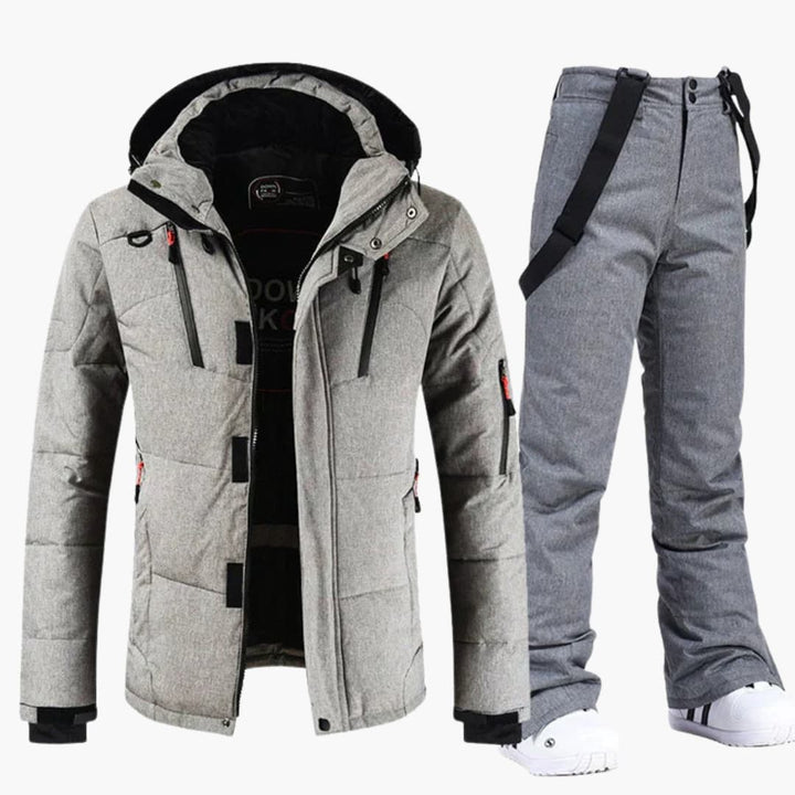 Ensemble de Ski pour Hommes – Veste à Capuche et Pantalon