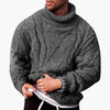Pull-over col roulé pour homme – Pull en maille classique
