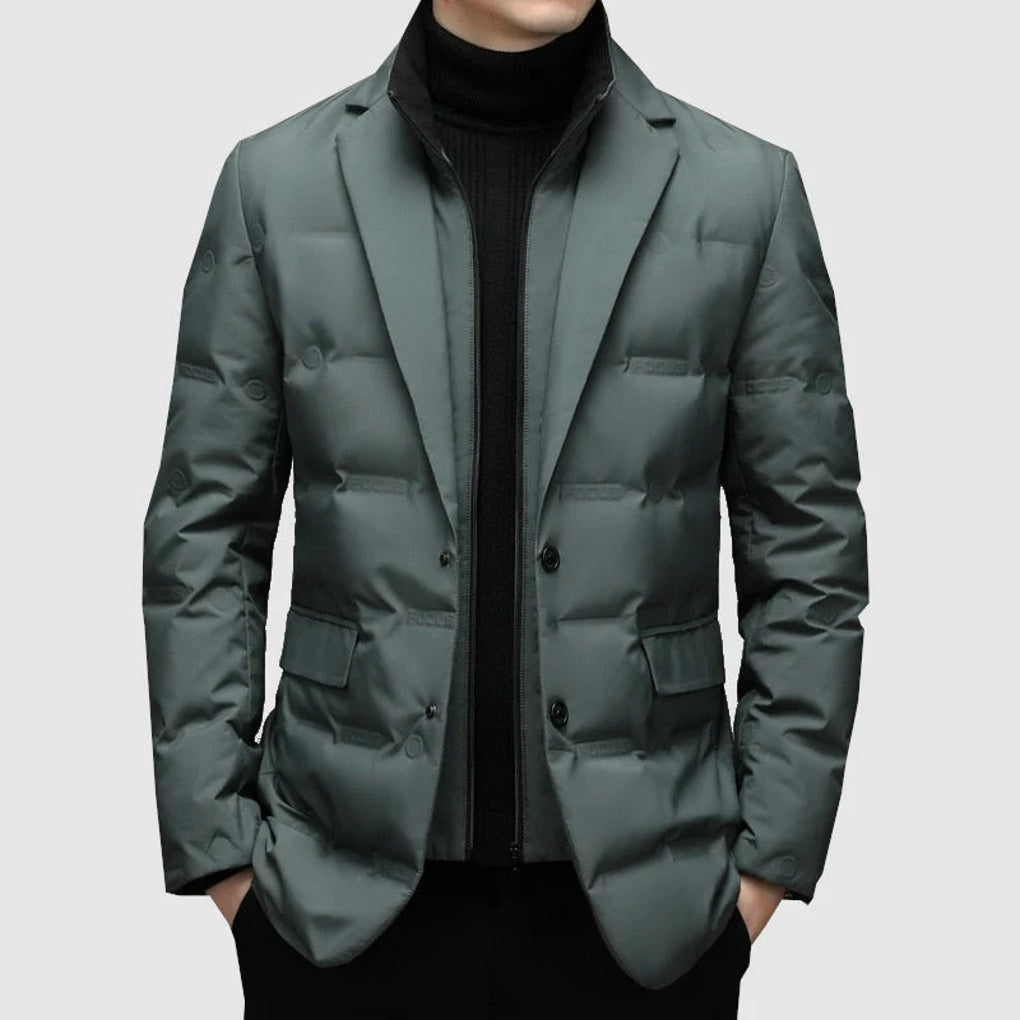 Veste Parka Homme Style Couche Prête pour l'Hiver
