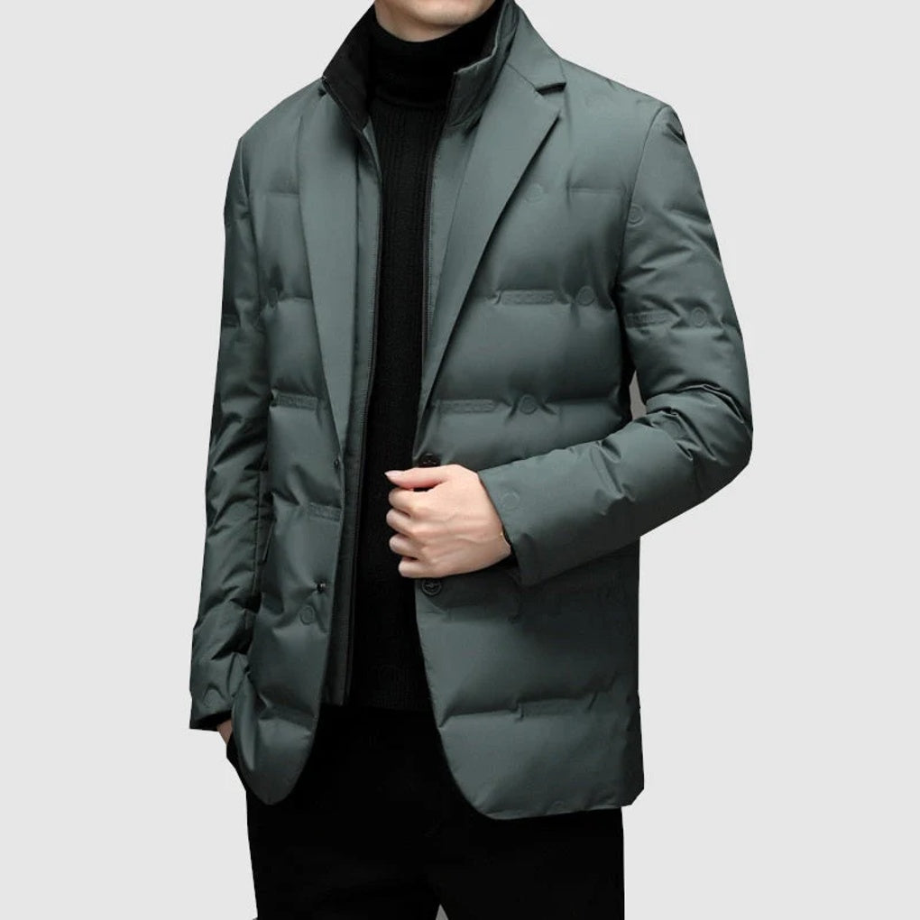 Veste Parka Homme Style Couche Prête pour l'Hiver