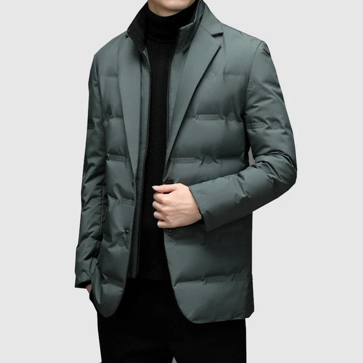Veste Parka Homme Style Couche Prête pour l'Hiver