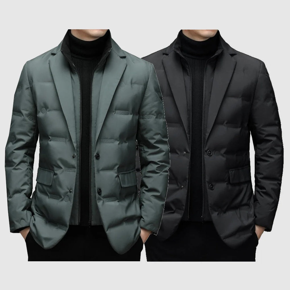 Veste Parka Homme Style Couche Prête pour l'Hiver