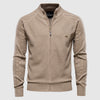 Cardigan en coton zippé complet pour hommes