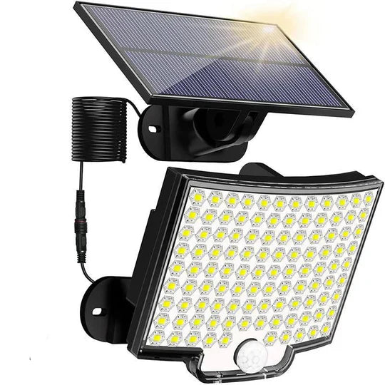 106 Lampe Solaire Extérieure avec Capteur de Mouvement