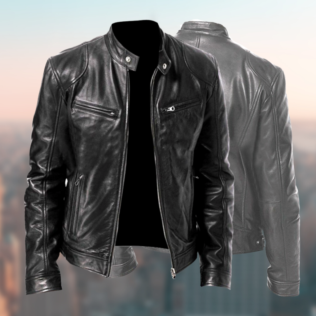 Veste en cuir pour homme - Style intemporel pour toutes les occasions