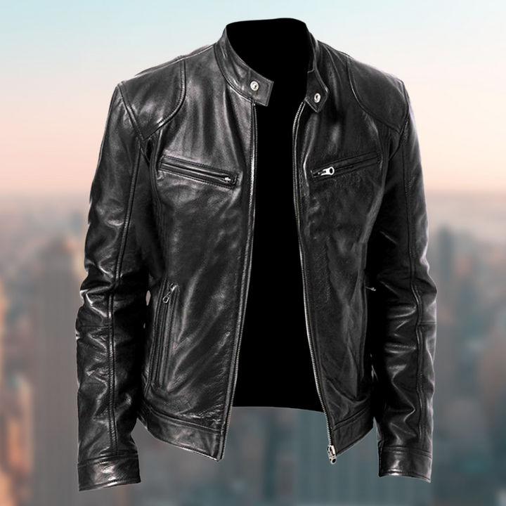 Veste en cuir pour homme - Style intemporel pour toutes les occasions