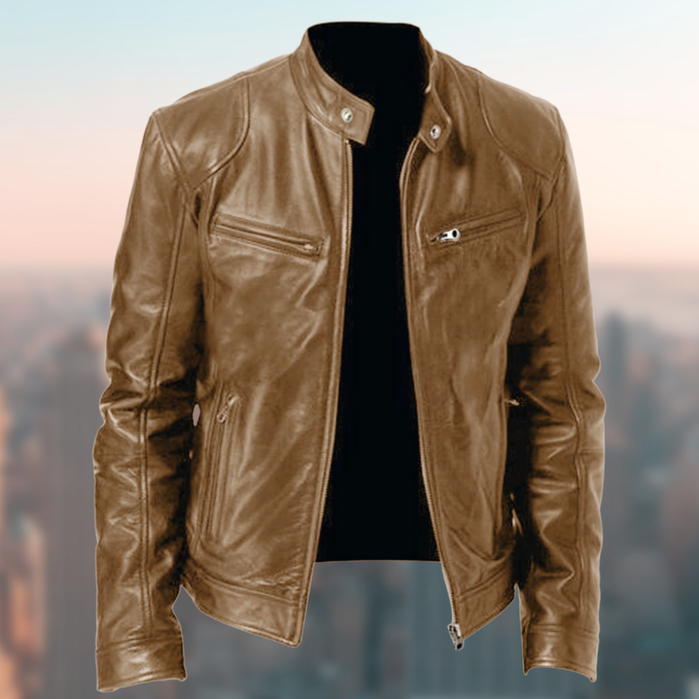 Veste en cuir pour homme - Style intemporel pour toutes les occasions