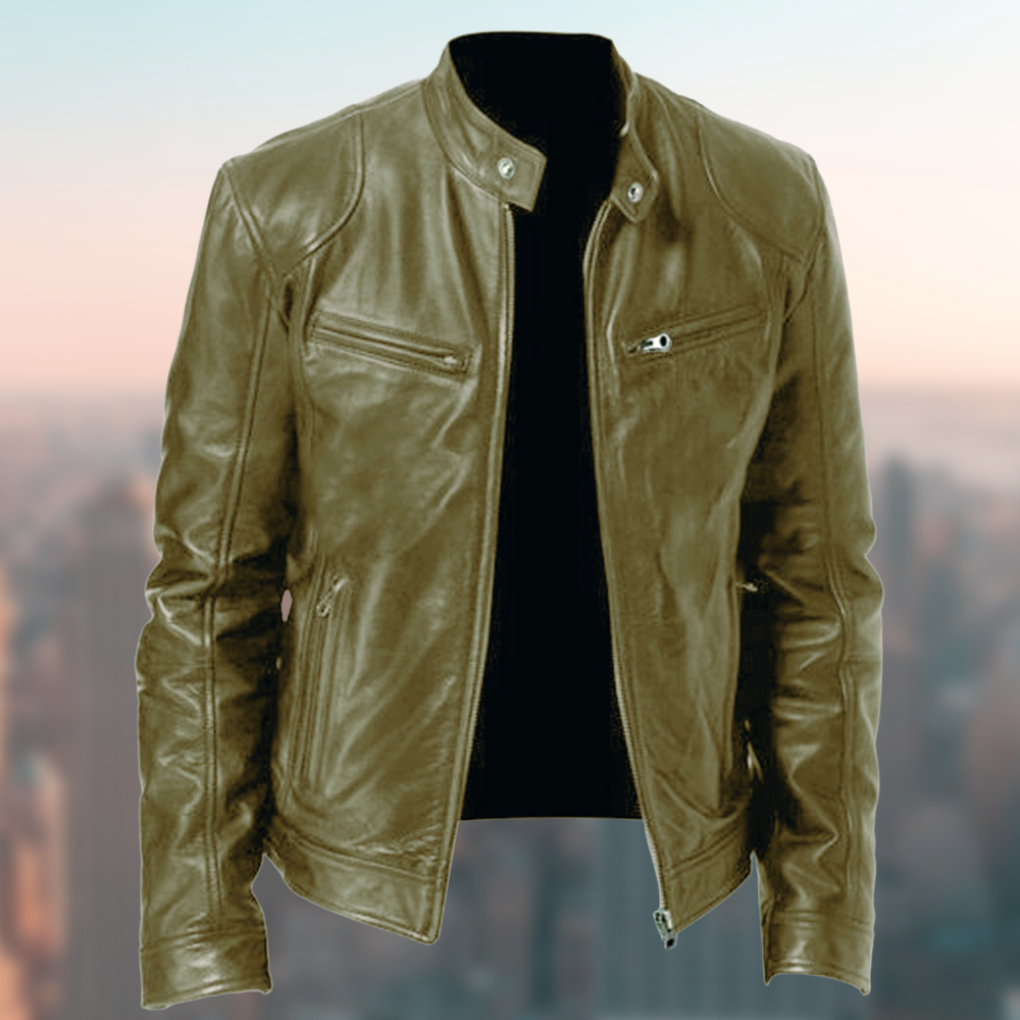 Veste en cuir pour homme - Style intemporel pour toutes les occasions