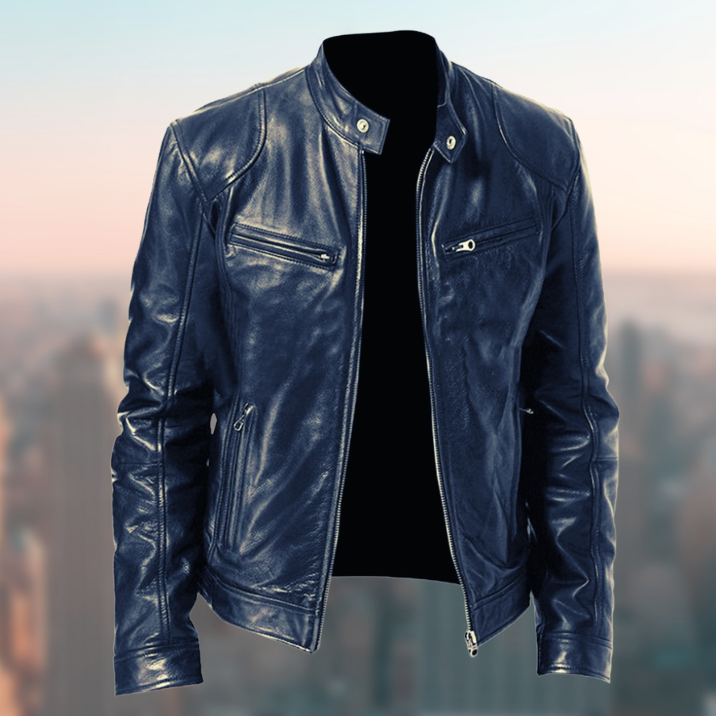 Veste en cuir pour homme - Style intemporel pour toutes les occasions
