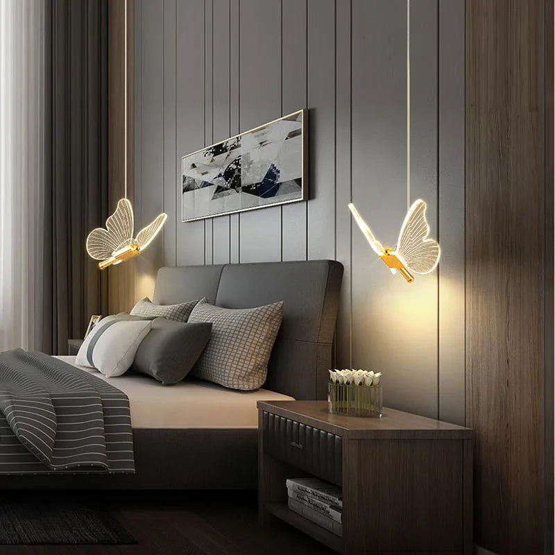 DreamsLight – Lampe Pendante Papillon LED Magique