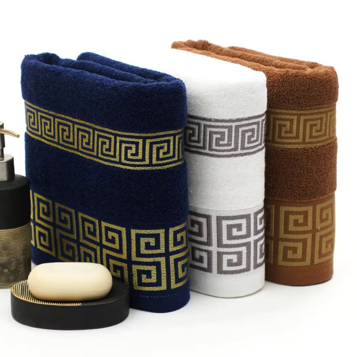 Ensemble de serviettes en coton Casa Luxe Athena (2 pièces)