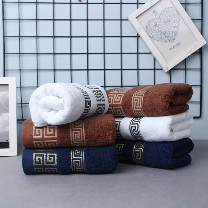 Ensemble de serviettes en coton Casa Luxe Athena (2 pièces)