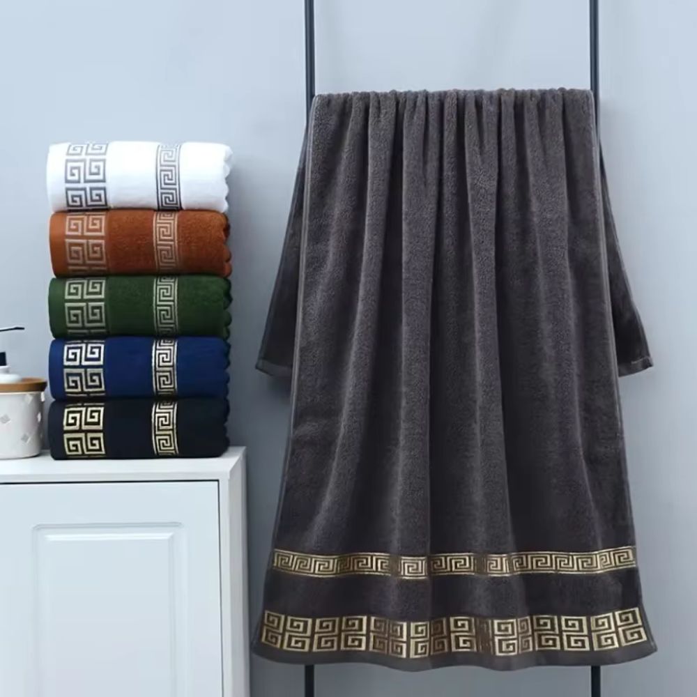 Ensemble de serviettes en coton Casa Luxe Athena (2 pièces)