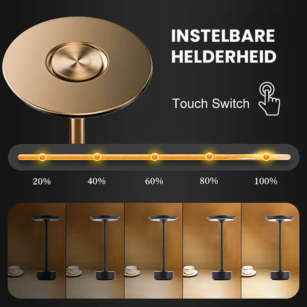 Lampe de Table LED Rechargeable Sans Fil LuminLight