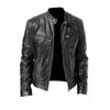 Veste en cuir pour hommes