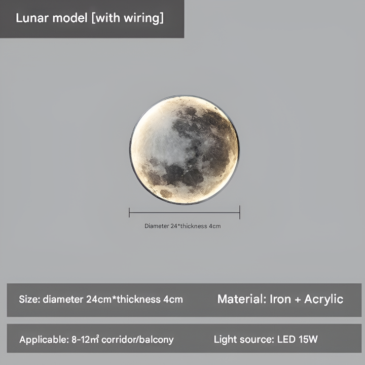 Lampe Magique de Lune pour une Atmosphère Enchantée