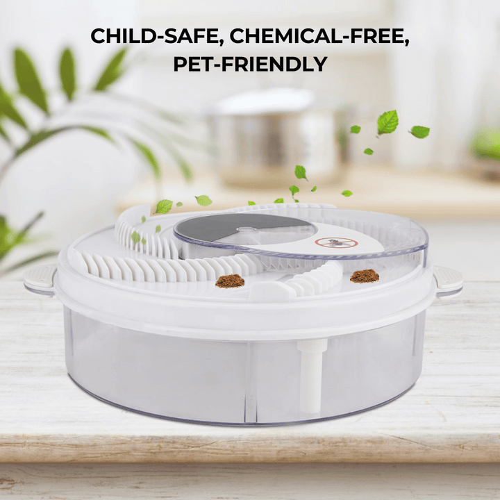Attrape-mouches automatique pour maison et utilisation extérieure
