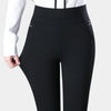 Pantalon stretch taille haute confortable