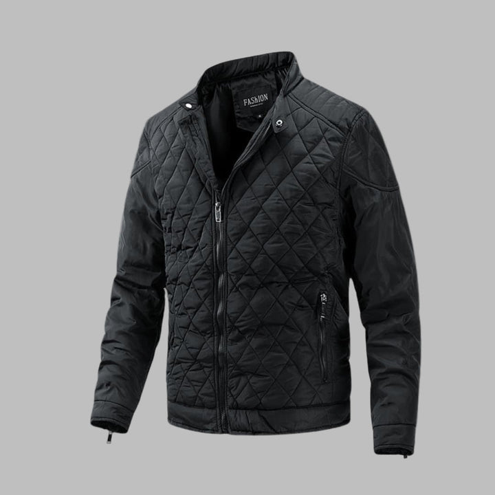 Veste Élégante Quilted pour Hommes – Style Polyvalent