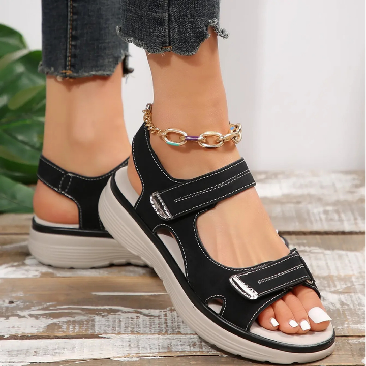 Women's Orthopedic Sandals – Adjustable Fit, Anatomical Support, Elegant Design