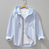 Veste à capuche en coton égyptien Beckham