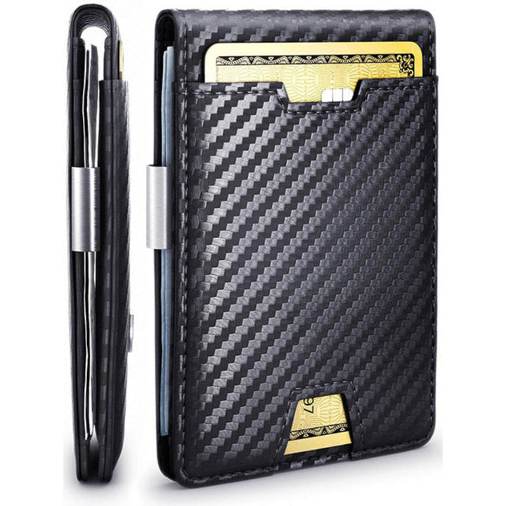 Portefeuille RFID Slim avec Clip pour Argent