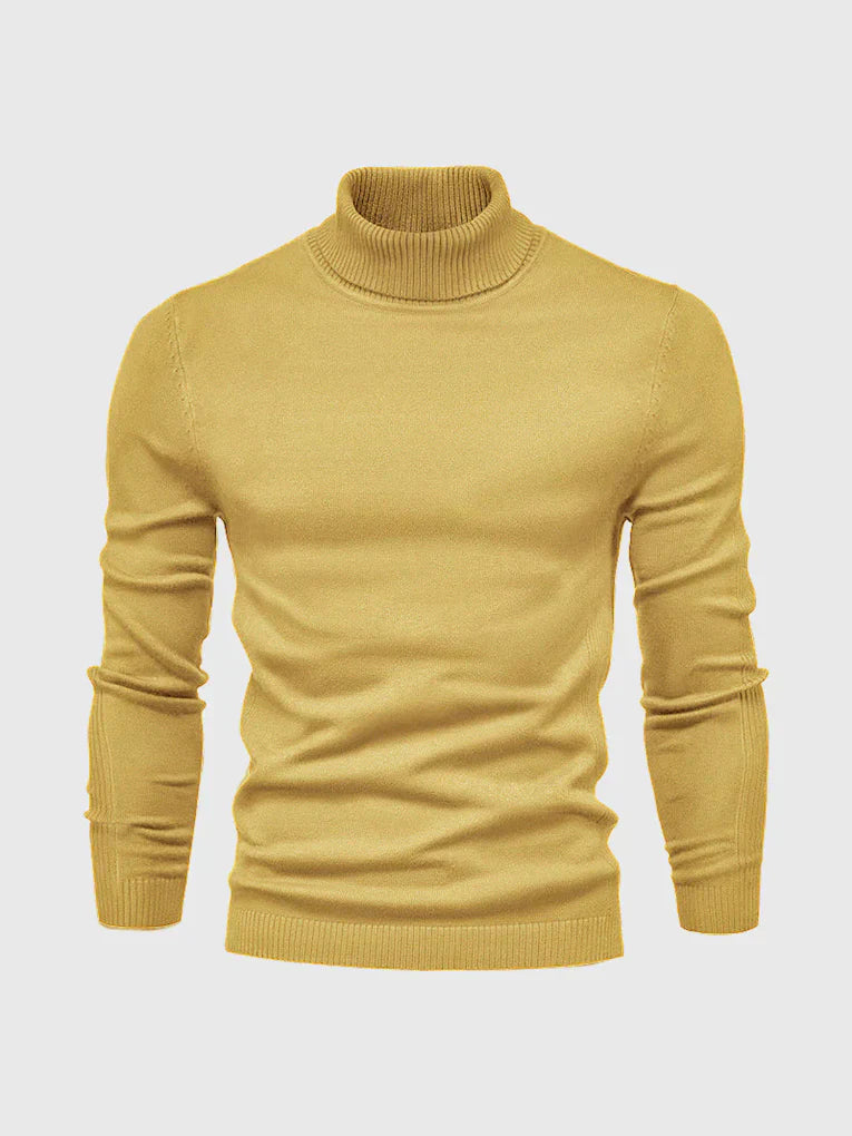 Pull Col Roulé Homme – Lavable et Polyvalent