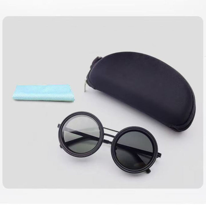 Lunettes de soleil avec brillance ajustable