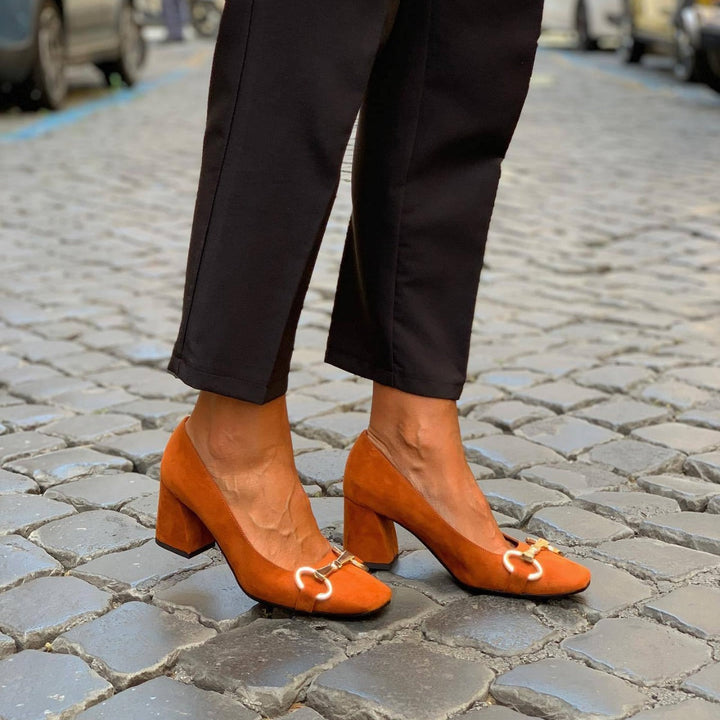 Sandales à Talons Blocs Fermés