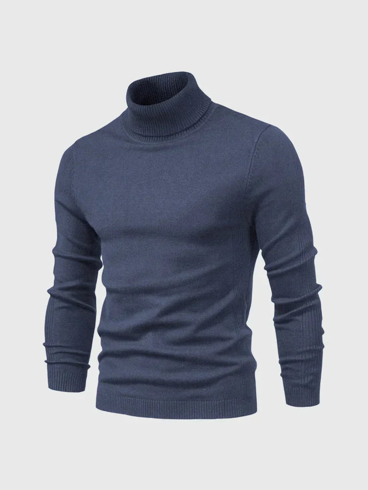 Pull Col Roulé Homme – Lavable et Polyvalent