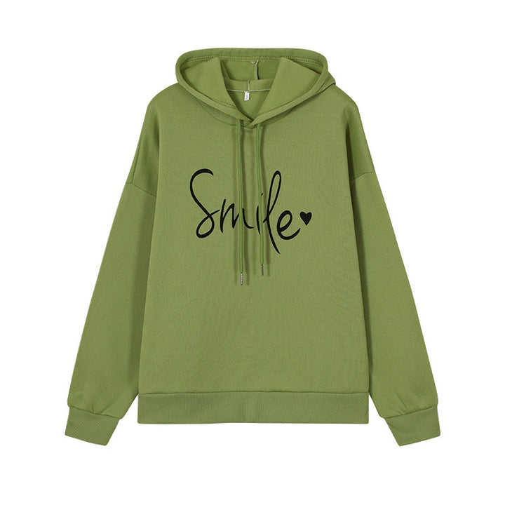 Sweat à Capuche Femme Sourire
