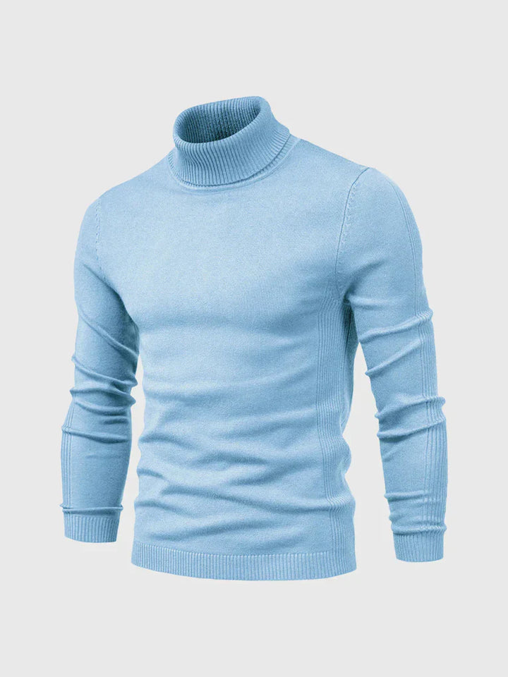 Pull Col Roulé Homme – Lavable et Polyvalent