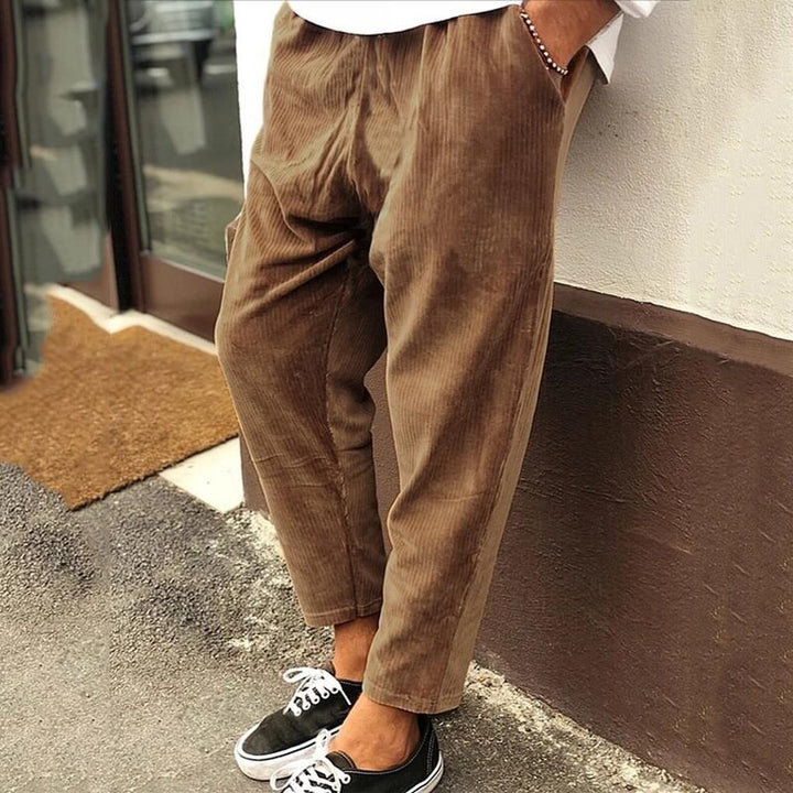 Pantalons pour hommes – Corduroy casual quotidien