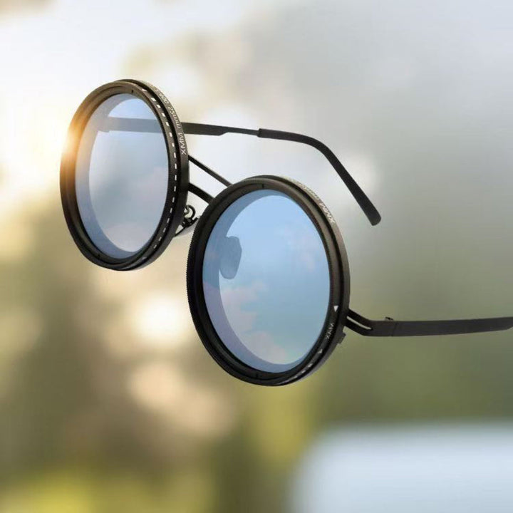 Lunettes de soleil avec brillance ajustable